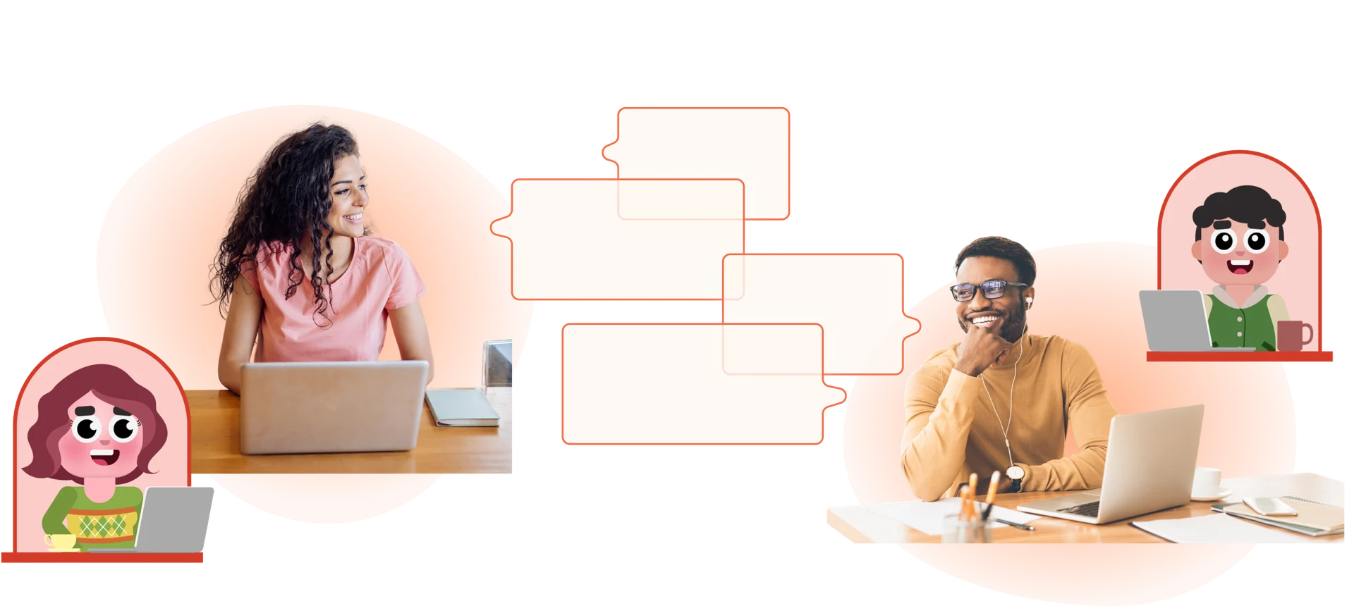 LEAD.bot employee connection and collaboration programs
