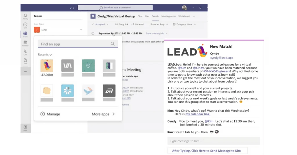 LEAD.bot for Microsoft Teams