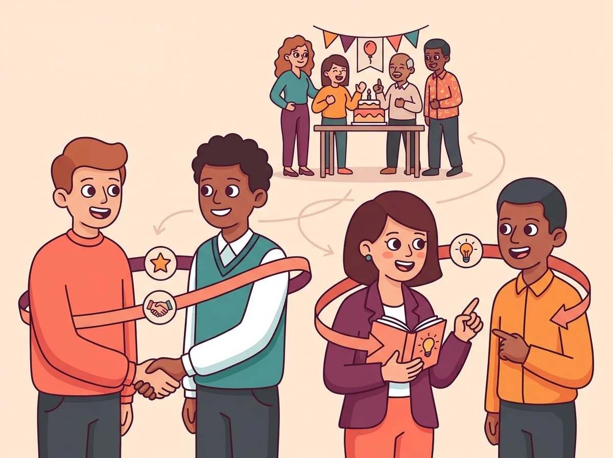 LEAD.bot smart matching and team connection illustration