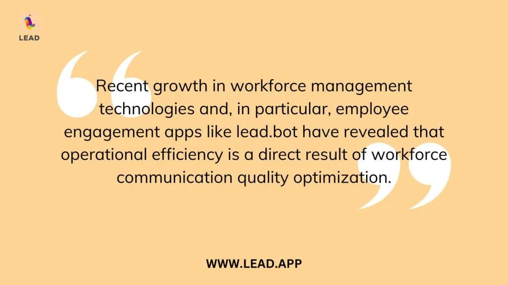 Workforce management technologies produce high employee engagement rates