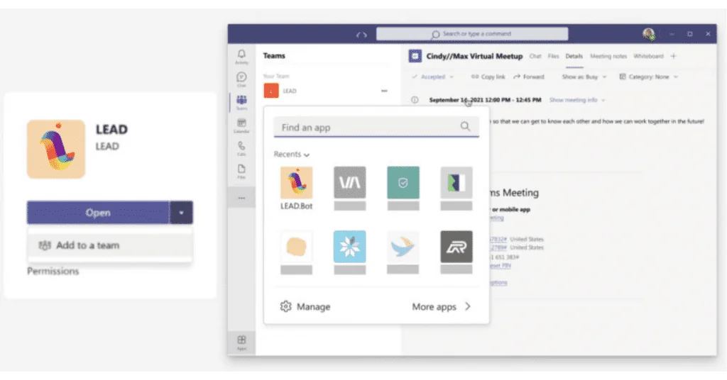 LEAD.bot app