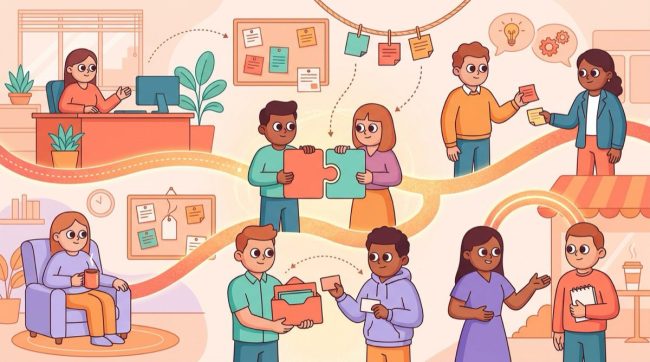 LEAD.bot employee connection program reducing proximity bias