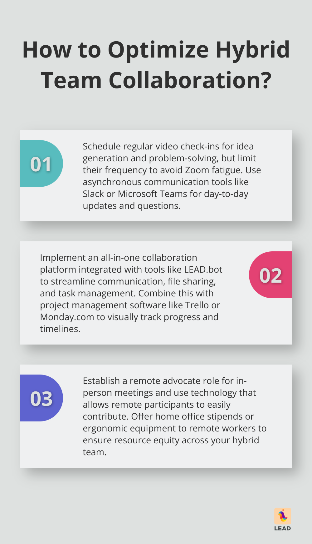 Infographic: How Can We Boost Hybrid Team Productivity?