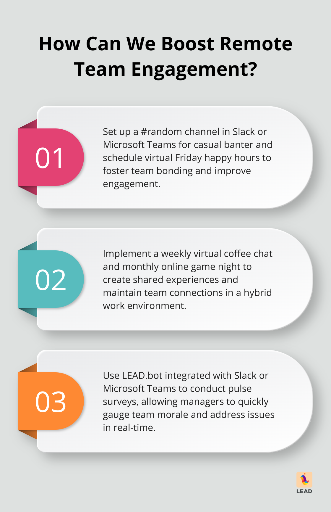 Infographic: How Can We Boost Remote Team Engagement? - intentional collaboration in a hybrid world