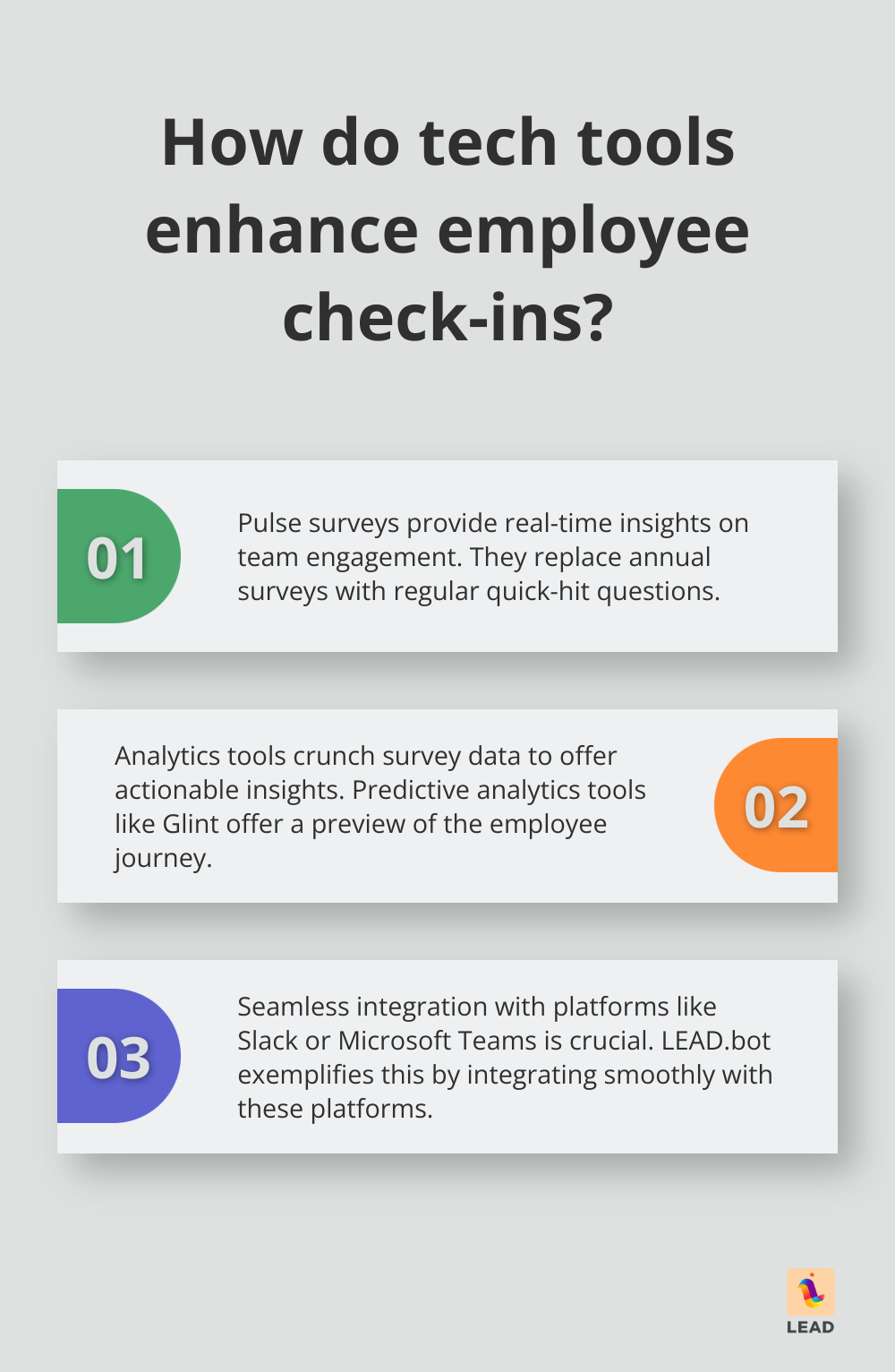 Infographic: How do tech tools enhance employee check-ins? - knowledge silos meaning
