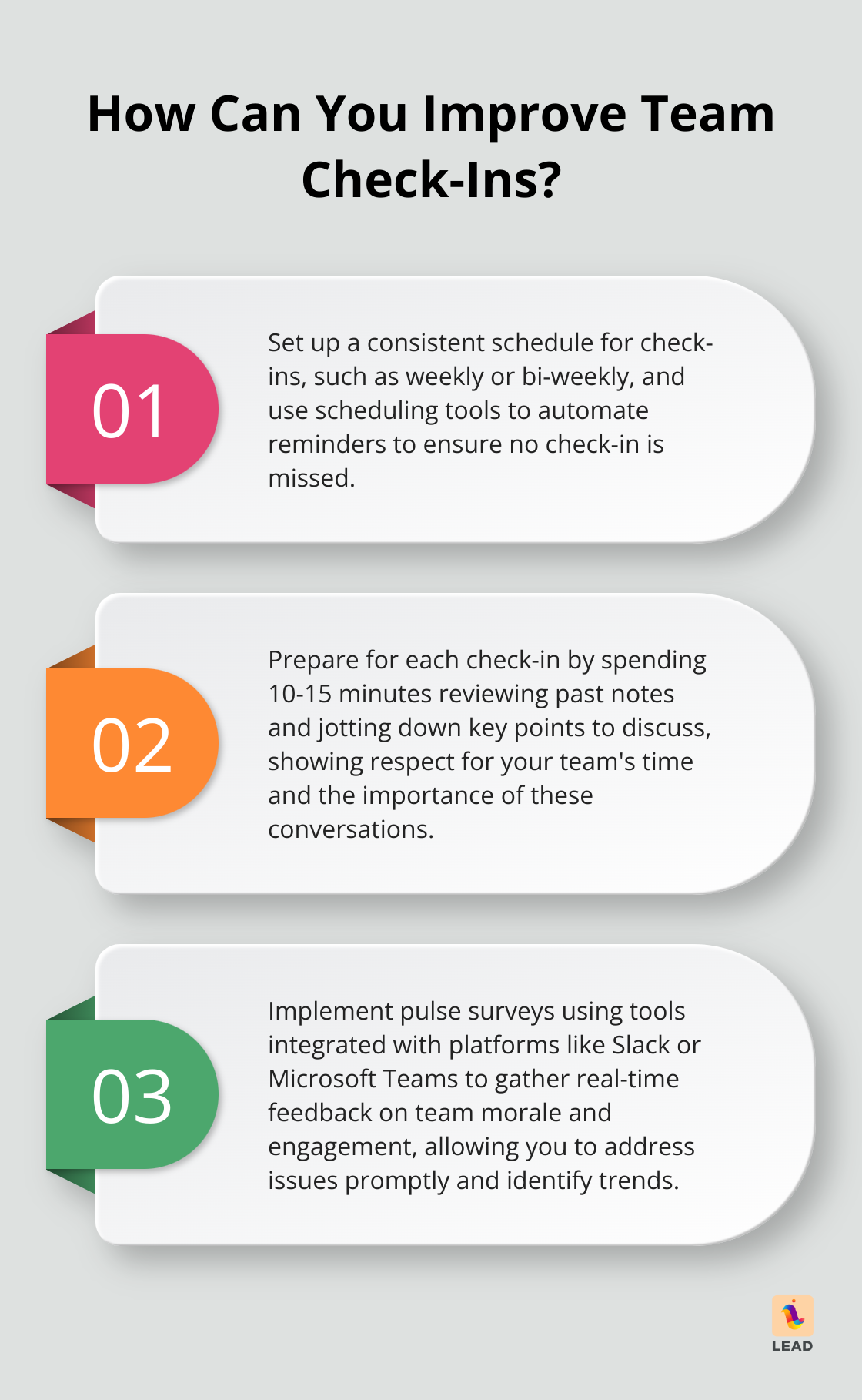 Infographic: How Can You Improve Team Check-Ins?